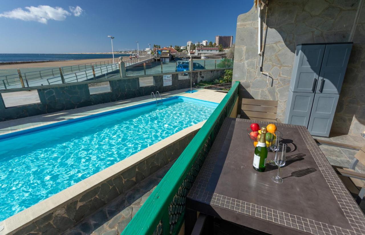 Las Burras Beach Terrace&Pool By Canariasgetaway San Agustín Eksteriør billede